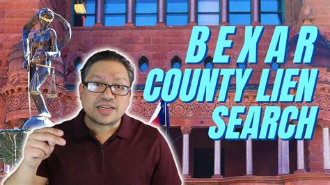 Lien search bexar county. The current Sheriff is Javier Salazar, who was elected to the position in 2016. Sheriff Salazar is a lifelong resident of Bexar County and has over 25 years of law enforcement experience. The Bexar County Sheriff's Office is located at 200 North Comal Street, San Antonio, Texas, 78207. The office can be contacted via phone at (210) 335-6010 or ... 