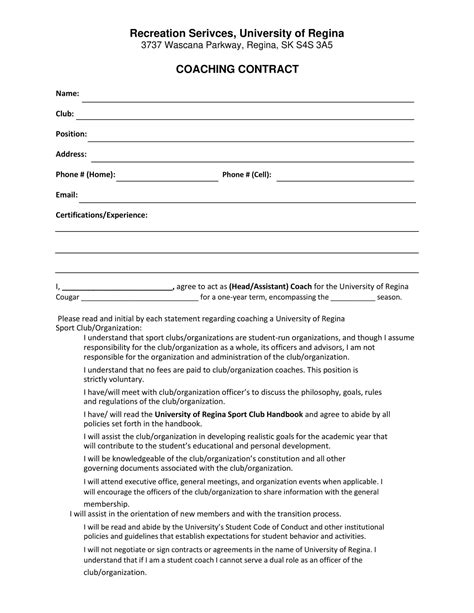 Life Coach Client Agreement Form Fill Out and Sign Printable PDF