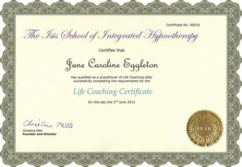 Life Coaching Certificate Wisdom Room London Hypnotherapy