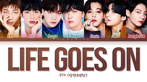 Life Goes On - BTS - ChordLyrics