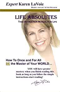 Life absolutes thee instruction manual for life by karen lavoie. - Letture cateriniane nella r. università di siena..