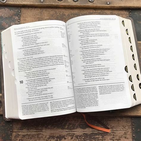 The "Life Application (R) Study Bible" has more maps and charts than any other study Bible. With over 200 maps available within the text and book introductions, it's like having an atlas built right into your Bible! Over 260 charts and diagrams help highlight important information and clarify difficult concepts and relationships. CROSS-REFERENCES.. 
