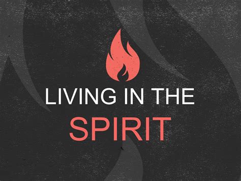 Life in Community Means Life in the Spirit - An Essay by