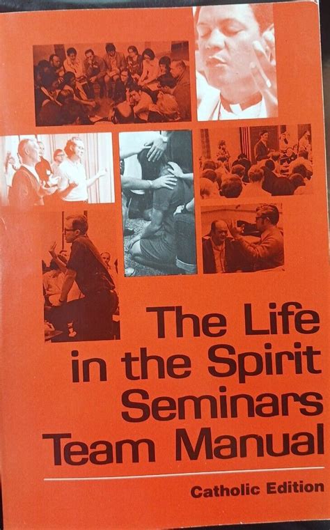 Life in the spirit seminars team manual catholic edition. - Texas neunte klasse staar study guide.