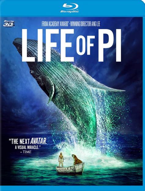 Life of Pi 3D Blu Ray 2012