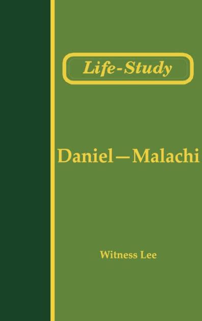Life study of daniel malachi by witness lee. - A history of southeast asia critical crossroads blackwell history of the world.