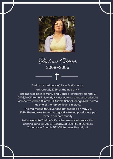 Life tributes obituaries  Learn how to write a short and simple obituary that effec...
