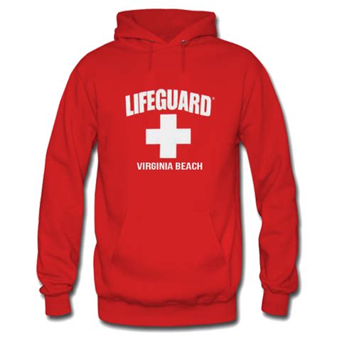 Lifeguard Virginia Beach Hoodie - besteeshirt.com