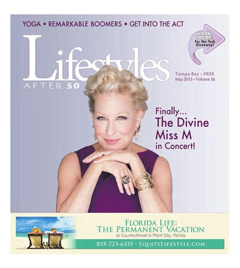 Lifestyles after 50. Welcome to another great issue of Lifestyles After 50 Magazine! The ultimate resource for entertainment, travel, finance, retirement living, games, giveaways and more for active adults 50+. 
