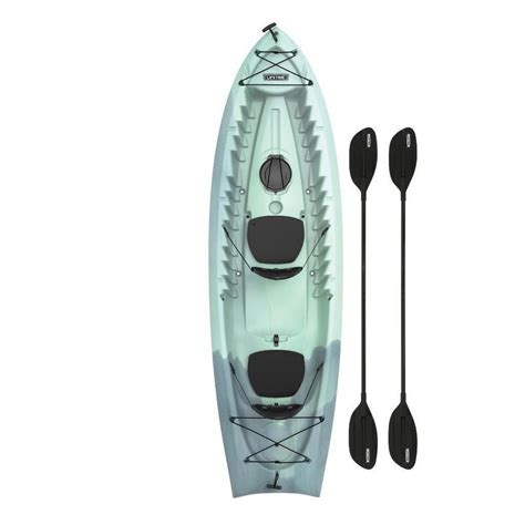 Lifetime envoy 106 tandem kayak. Jul 4, 2023 · Lifetime Glide 98. Length: 9’8” (294.6cm) Width: 29” (73.6cm) Weight: 37 lb (17kg) Capacity: 275lbs (124.7kg) Providing a great mix of affordability, durability, and comfort, the Lifetime Glide 98 is an award-winning kayak that makes it easy to get out on the water in style. 
