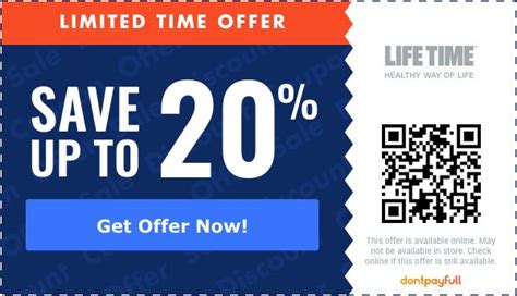 Lifetime fitness coupon code. Life Time Fitness launches a series of campaigns at lifetime.life all year round, and it always offers coupon codes for online shoppers. WorthEPenny now has 141 active Life Time Fitness offers for Apr 2024 . 