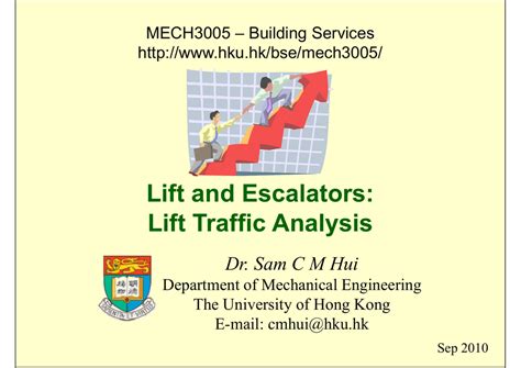 Lift And Escalators Traffic Analysis