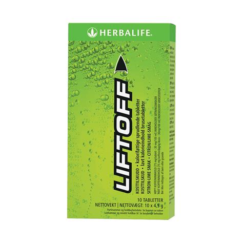 Lift Off® Lemon-Lime 10 tabletter Herbalife Nutrition DK