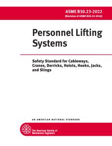 Lifting sling pdf. 184, ASME B30.  - Check Lifting Gears Safe lifting i...