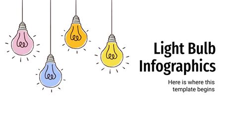 Light Bulb Infographics For Google Slides And Powerpoint