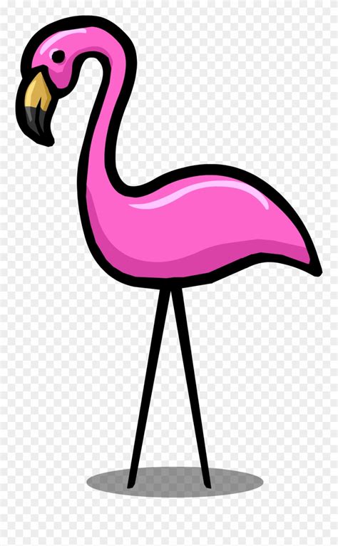 Light Pink Flamingo Clip Art Free PNG Image｜Illustoon