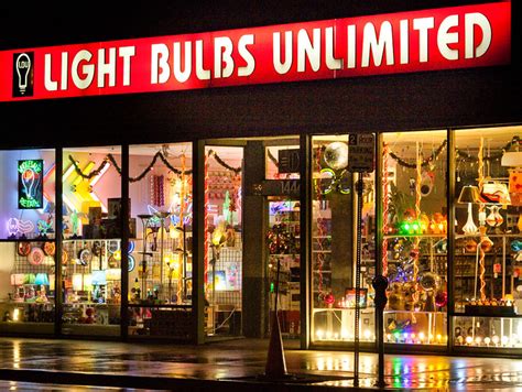 Light bulbs unlimited. I had 2 security lights go out and needed speciality replacement bulbs. I contacted several Home Depot's with no luck. Southland hardware was a bust as well. I contacted Light Bulbs Unlimited and Dave answered. Within 60 seconds he knew exactly which bulbs I needed and confirmed they were in stock. I picked them up an hour later. Now that's ... 