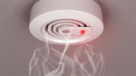 Light on smoke detector blinking red. A blinking red light on your smoke detector every 10 seconds likely indicates that the battery is running low and needs to be replaced. Most smoke detectors have a red LED light that flashes accompanied by an audible beep or chirp when battery power is getting low. 