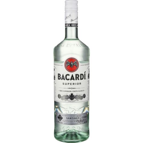 Light rum. ideal for mixing into white rum drinks, silver rum mixers and light rum cocktails – like the classic Mojito. DRAG TO DISCOVER MORE. BACARDÍ SUPERIOR RUM TASTING NOTES. BACARDÍ Superior Rum is a light and aromatically balanced rum. Subtle notes of almonds and lime are complemented by hints of vanilla. The finish is dry, crisp, and clean. 
