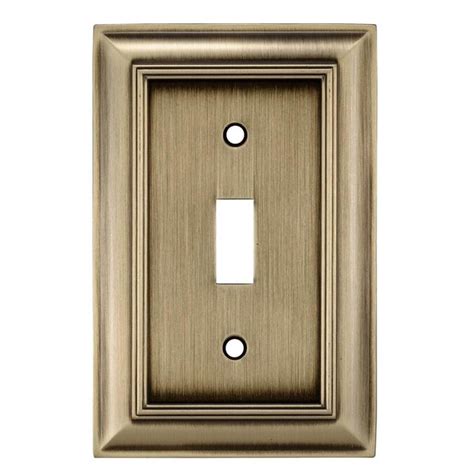1-Gang Standard Toggle Wall Plate, Brushed Nickel. Model # MWP2902-024L. Find My Store. for pricing and availability. 4. allen + roth. 2-Gang Standard Toggle Wall Plate, Brushed Nickel. Model # MWP2904-024L.. 