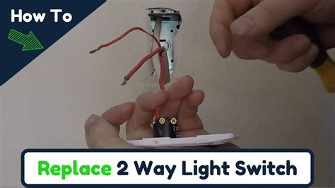 Light switch replacement. Turning off the switch simply disconnects the power wire from the light fixture, cutting off power from your lights. Start by taking your screwdriver and removing the two black wires attached to the light switch. Don’t worry about which black wire goes where. Lastly, remove the ground wire from the green screw. 