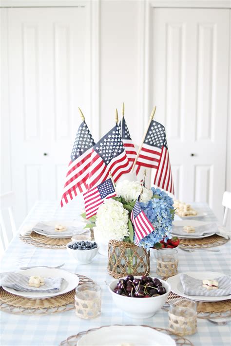 Light up your Fourth of July table with a red, white and blue cheesecake