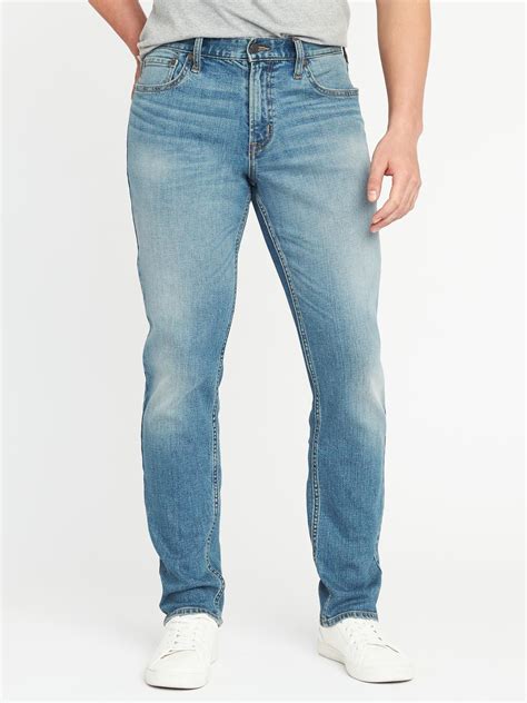 Light wash jeans mens. Final Sale: No returns or exchanges. Model is 6'2" with a 32" waist. They're wearing a size 32" x 32". Think of this modern slim with room to move as not-so-skinny skinny jeans. (If you want the style, but not the feeling, this is a great alternative.) With a streamlined fit that’s narrow through the seat and thigh, the 511™ Slim is ... 