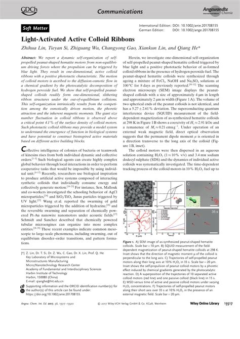 Light-Activated Active Colloid Ribbons Read by QxMD