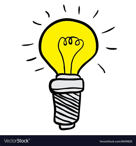 Lightbulb Cartoon Drawing