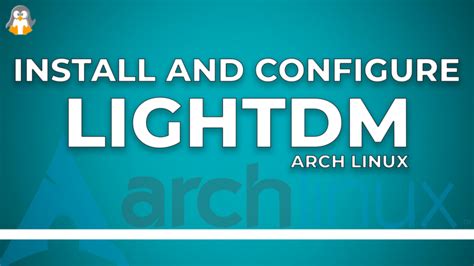 Lightdm install.  Feb 10, 2019 · LightDM is an open source graphical software that ...