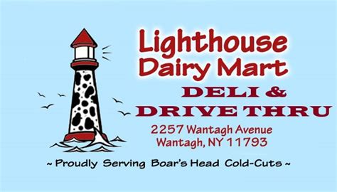 Lighthouse Dairy Mart Delivery Menu 2257 Wantagh Avenue