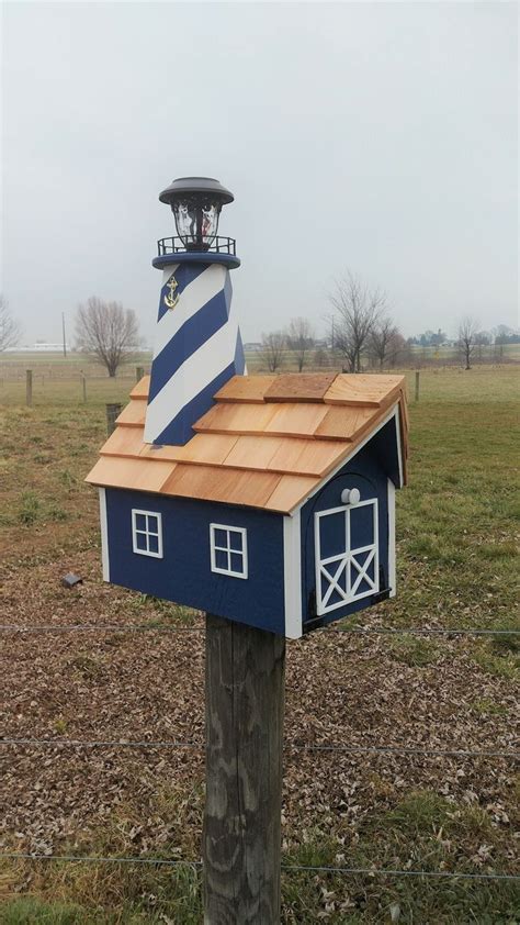 Lighthouse Mailbox - Etsy