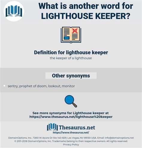 Lighthouse synonyms, lighthouse antonyms