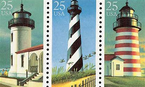 Lighthouses Stamp Series — Mystic Stamp Discovery Center