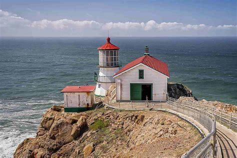 Lighthouses in california. The historic lighthouse was first built in 1881 in Massachusetts, moved to California in 1925, and later rebuilt as the Point Montara Light station in 1928. The ... 