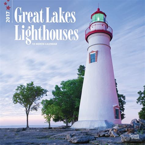Read Online Lighthouses Great Lakes 2015 Square 12X12 Multilingual Edition By Not A Book
