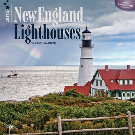 Read Lighthouses New England 2015 Square 12X12 Multilingual Edition By Not A Book