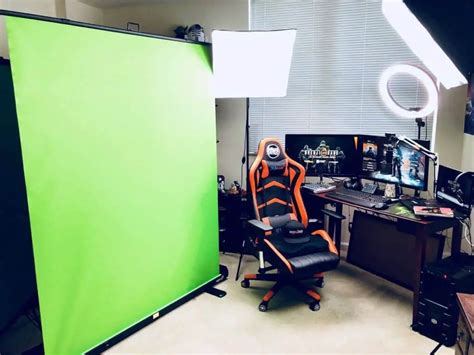 Lighting A Green Screen For Streaming