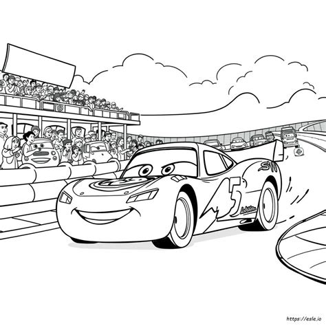 Lighting Mcqueen Coloring Pictures