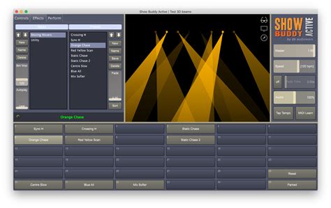 Lighting desk software.  DMXDesktop lighting control software for Windows & ...
