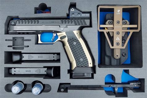 Lightly Used Laugo Arms Alien Pistol Threaded Full Kit 9mm NO …