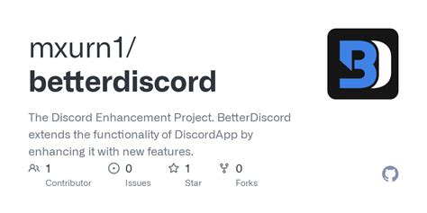 Lightly better discord.  BetterDiscord extends the functionality of DiscordApp by enhancin...
