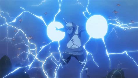 Lightning Jutsu in Naruto