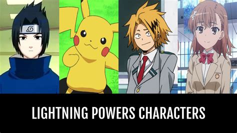 Lightning Powers Characters Anime-Planet