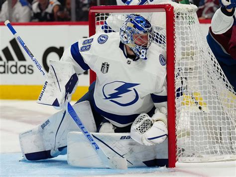 Lightning goalie Vasilevskiy is expected to miss the first 2 months of the season after back surgery
