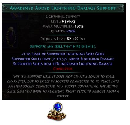 Skill functions and interactions. An attack with Lightning Strike consists of two parts: An initial melee hit with the gem tags Lightning, Attack, Melee, Strike; A projectile attack with the gem tags Lightning, Attack, Projectile; When the melee attack is made, a default of three lightning projectiles will shoot out in a ~85 degree arc, traveling in a straight line until they strike an enemy.. 