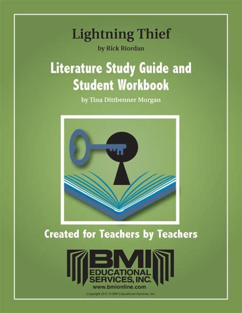 Lightning thief study guide and student workbook. - Manual de banco olímpico marcy deluxe.