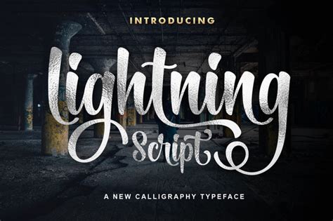 LightningScript Font - What Font Is