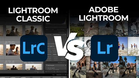 Lightroom vs lightroom classic. It's personal preference. Lightroom (formerly cloud version) is a stripped-down version of LR that allows you to save your library in the cloud and edit from any computer. Lightroom classic is a more full-featured version which stores your library on a local computer, so you can only edit from that computer. 