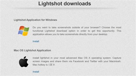 Lightshot settings.  It also works as a browser extension for popular browsers like Google...